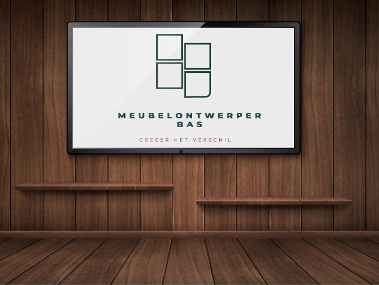 Logo Meubelontwerper Bas